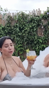 Kim Velez & Sofia Damon breast sucking