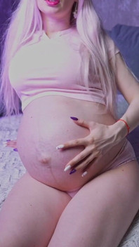 Blonde Pregnant
