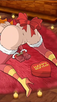 Une bite avant Noël - Daisy s’est préparée à s’amuser quand le père Noël entre et écarte les fesses