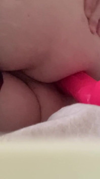 Anal Ponk Giant Dildo Masturbating Intersexual Skank