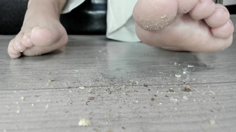 Feet lady: Din frukost