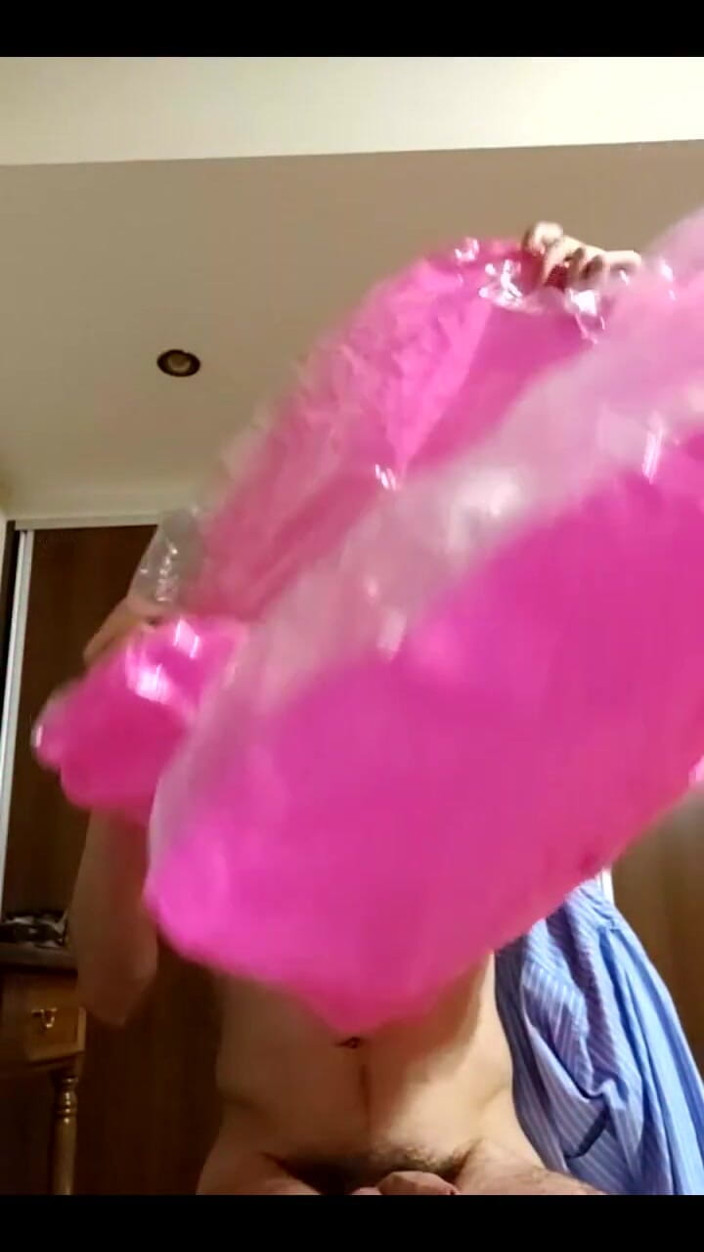 Floatie Boy: Bunny Looner Is Blowing up His Inflatable Pink Chair and...