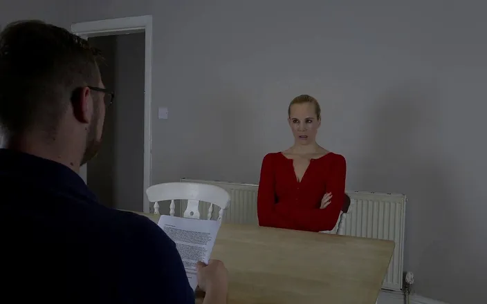 Restricting Ropes: Ariel Anderssen, bondaged after giving a statement