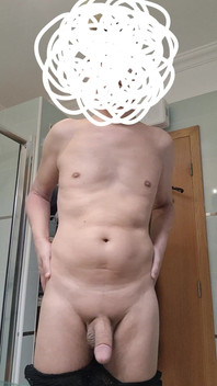 Pulling Down My See-through Boxerbriefs for a Better View