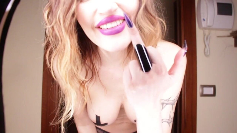 Lady Mesmeratrix Official: Sexy schmutzige frau gibt eine wichsanleitung