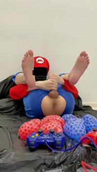 Mario Twink Asshole Squirt and Cum a Lot