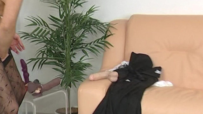 VintageXMovies: Seductive MILF Strips and Fingers Her Hairy Pussy to Ecstasy