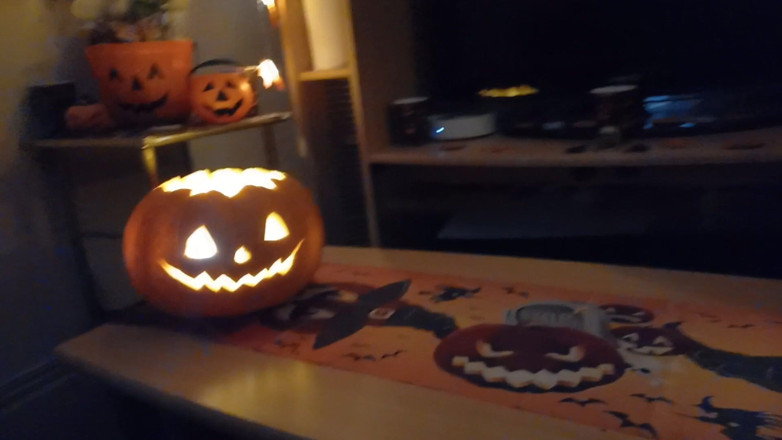 Jon Arteen: Sfw Jon Arteen Cute Twink Emo Femboy Carves a Halloween...