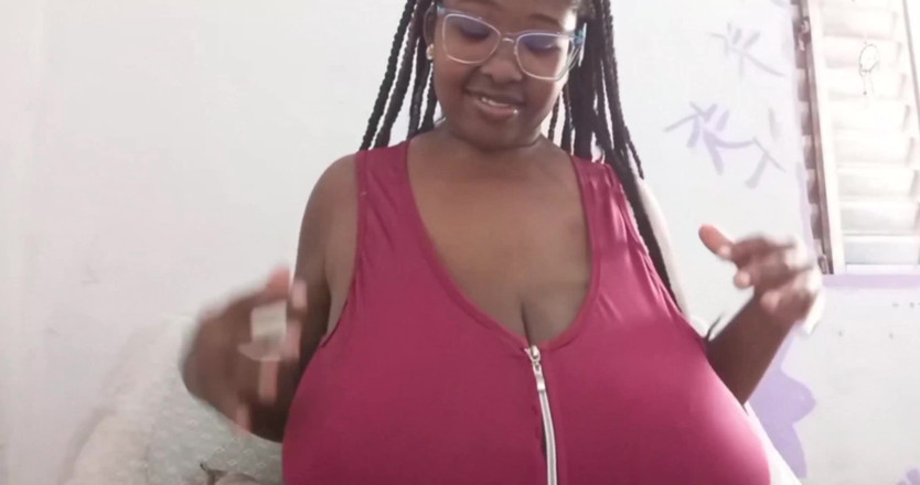 Angel Big B: Play with My Huge Tits, Baby