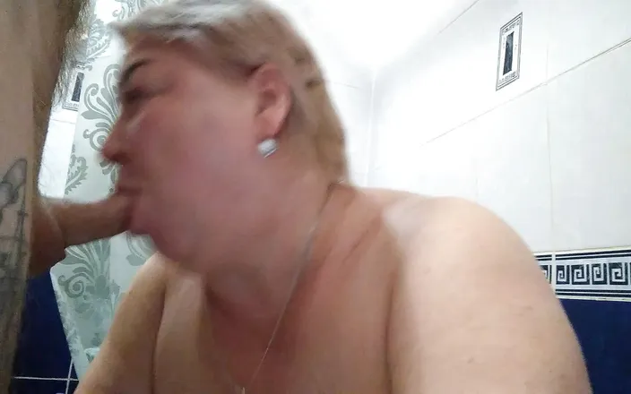 Zona901: BBW Milf loves getting a mouthful of cum after a...