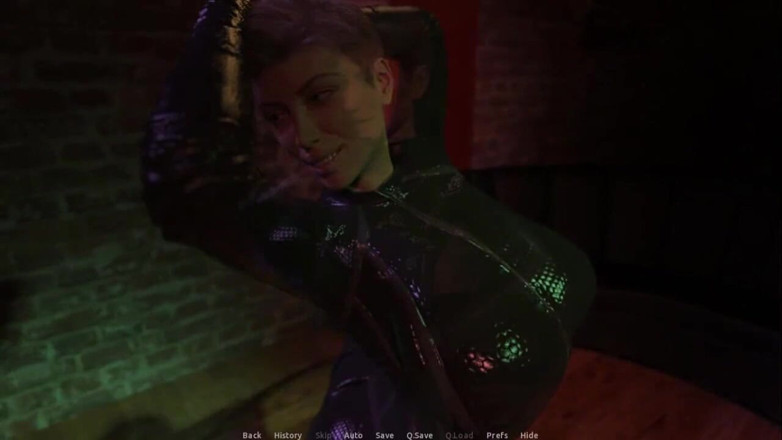 Dirty GamesXxX: THE VISIT: Lesbian strip show and unexpected premature ejaculation ep.34