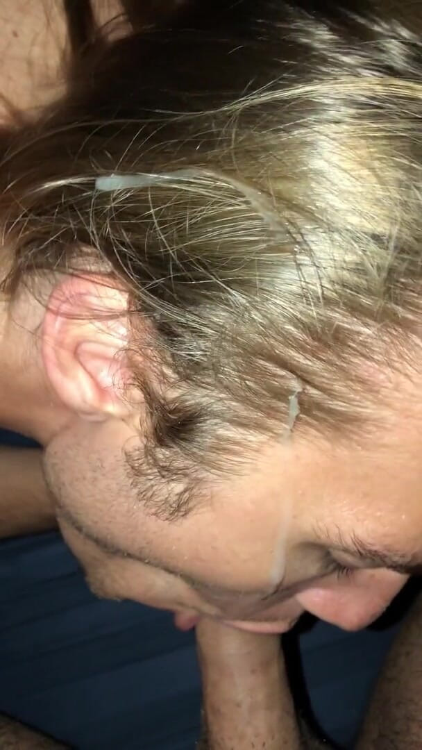 Those Gay Guys: Massive cumshot load on husband's face