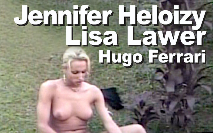 Picticon Tranny: Дженніфер Хелоїзі та Ліза Лоуер і Уго Феррарі Трансі, топ і нижній Gmda_bta3c