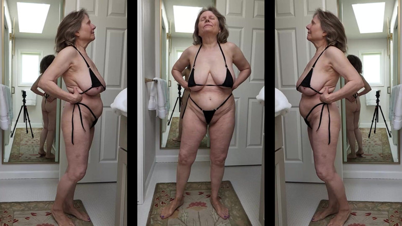 MarieRocks: 70 plus bikini GILF