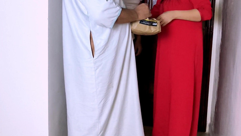 Amal Arab: Arabische Saoedische ganbang pik gros zwart