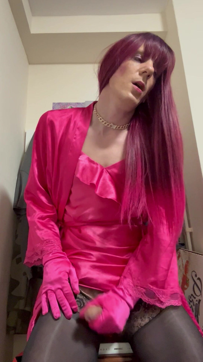 Jessica silk: Jess Silk menunggang dildonya