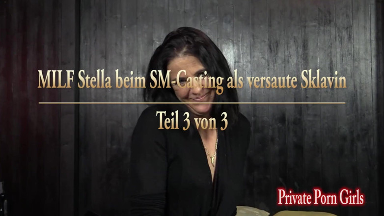 Private Porn Girls: MILF Stella di casting Sm sebagai hamba - bahagian 3