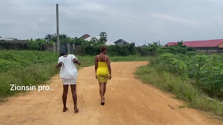 Zion: Naughty African Teen Showcasing Their Asses in Broad Daylight