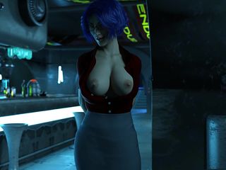 Dirty GamesXxX: Terdampar di ruang angkasa: pamer payudara. Ep.15,16