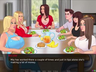 Porny Games: Lust Legacy przez Jamliz - Dzielenie łazienki z twoją cycatą ciocią 5