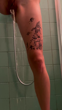 Watch the Pee Drip on My Feet