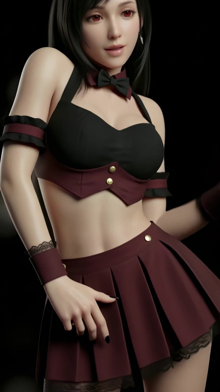 3D-Hentai Games: 티파의 카리스마 넘치는 춤