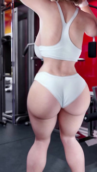 Busty MILF Stepmom with a Big Ass Twerks for Stepson in Public Gym - Apocalust V0.09 - Taboo Hentai Game - Part 20