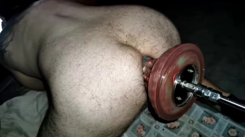 Fuck machine massaker: Máquina de follar con consolador grande Mandrake xl Sinnovator inserción...