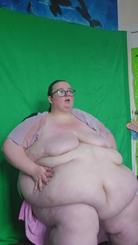 SSBBW Fat Body Massage with Cream