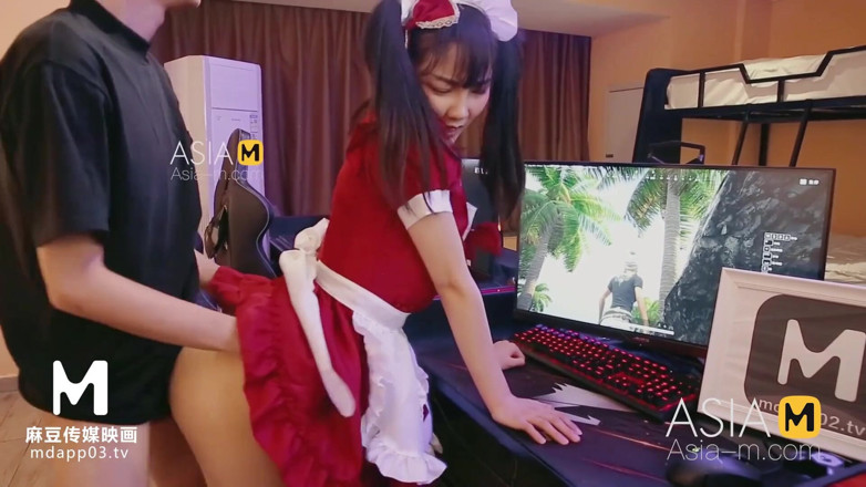 ModelMedia Asia: Teman wanita e-sukan Modelmedia Asia Chen Ke Mad 024-video lucah asal...