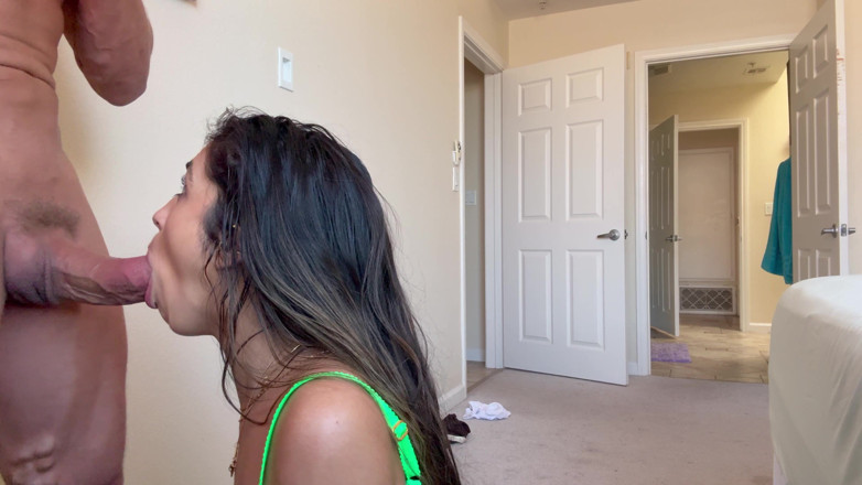 Sensual productions: Brunette Model Fuck Neighbor with Huge Cock