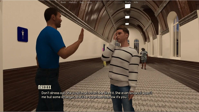 XXX Games Bunk: A Life Worth Living - Gameplay - Roleplay - Public Toilet Gloryhole Blowjob...