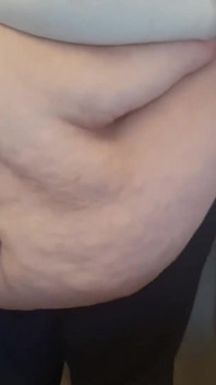 SSBBW BBW belly jiggles and wiggles