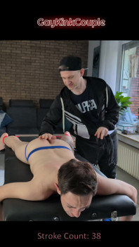 My Sub Takes More Than 500 Flogging Strokes