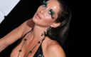 Bravo Models Media: 538 Ayla di pietro schwarzer latexfetisch, fitness-frau