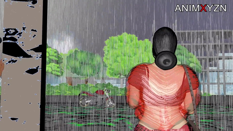 Animxyzn: Quand La Belle-mère a Été Mouillée Sous La Pluie