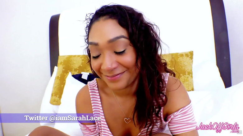 JackOffGirls: Full 2hours+ perfekt latina cum-denial session Sarah Lace avrunkning footjob kuk...