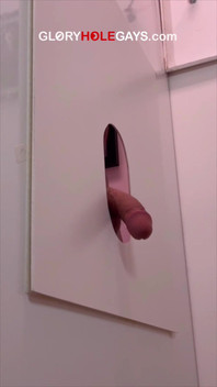 College Boy at the Gloryhole - and I Swallowed Every Drop
