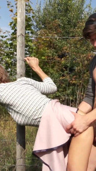 Hot stepgrandmom screaming for help to get her pussy stuffed