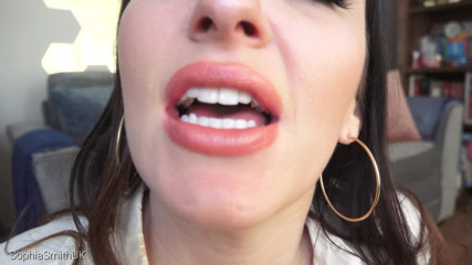 SophiaSmithUK: CEI mouth fetish