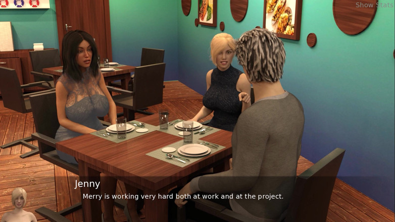 Porny Games: Project Hot Wife - Dîner sexy (39)