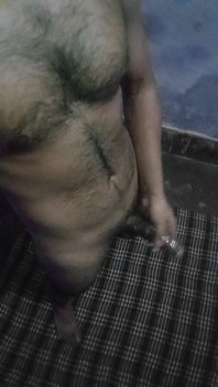 Jerking My Big Dick in Home Alone