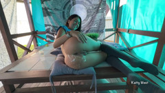 Katty West: Fucked a Cutie in a Street Gazebo on the Morning...