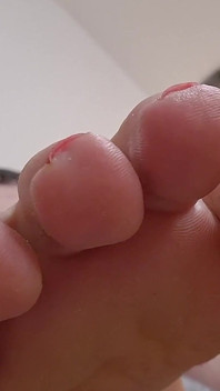 Lucky Loser on the Floor at My Feet - Worshiping and Sniffing My Feet Like a Greedy Slave