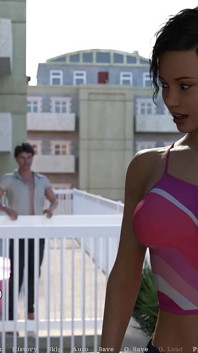 Hard Days: the Cheating Housewife Got Fingered by Her Neighbor While Her Husband Is at Work - Episode 3