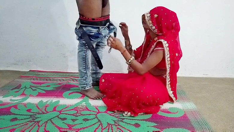 Amit yadav: Frisch verheiratete paare ficken zu hause.