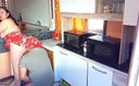 BBW Kelly Mom: Surprise Fuck in the Kitchen with the Stepmother