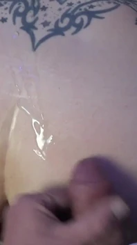 One Nice Cumshot on Your Wifes Ass