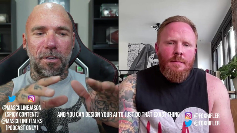 Raw and Uncensored with Masculine Jason: Porn Star Confessions - Fox Gewehr (episode 142)