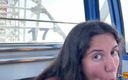 Dis Diger: Public Risky Blowjob on Ferris Wheel in an Amusement Park